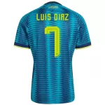 Camisola Colômbia Luis Díaz 7 Homem Equipamento 2ª Mundial 2026