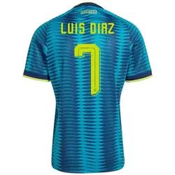 Camisola Colômbia Luis Díaz 7 Homem Equipamento 2ª Mundial 2026