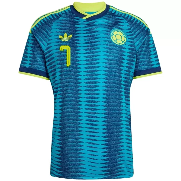 Camisola Colômbia Luis Díaz 7 Homem Equipamento 2ª Mundial 2026