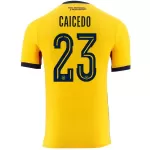 Camisola Equador Caicedo 23 Homem Equipamento 1ª Mundial 2026