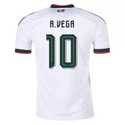 Camisola México A. Vega 10 Homem Equipamento 2ª Mundial 2026