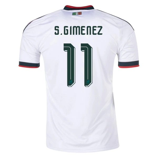 Camisola México S.Gimenez 11 Homem Equipamento 2ª Mundial 2026 Camisola México S.Gimenez 11 Homem Equipamento 2ª Mundial 2026