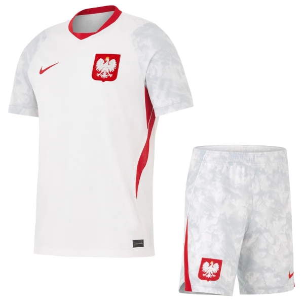 Camisola Polônia Criança Equipamento 1ª 2026