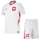 Camisola Polônia Criança Equipamento 1ª 2026