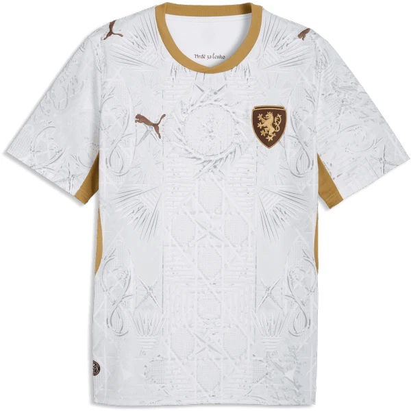 Camisola República Checa Homem Equipamento 2ª Mundial 2026 Camisola República Checa Homem Equipamento 2ª Mundial 2026