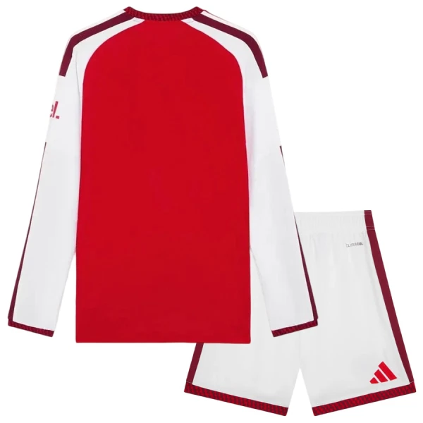 Camisola Manga Comprida Arsenal Criança Equipamento 1ª 2026-27