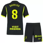 Camisola Atlético Madrid Barrios 8 Criança Equipamento 2ª 2026-27