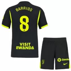 Camisola Atlético Madrid Barrios 8 Criança Equipamento 2ª 2026-27