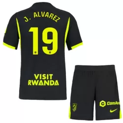 Camisola Atlético Madrid J. Alvarez 19 Criança Equipamento 2ª 2026-27