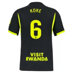 Camisola Atlético Madrid Koke 6 Homem Equipamento 2ª 2026-27