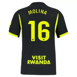 Camisola Atlético Madrid Molina 16 Homem Equipamento 2ª 2026-27