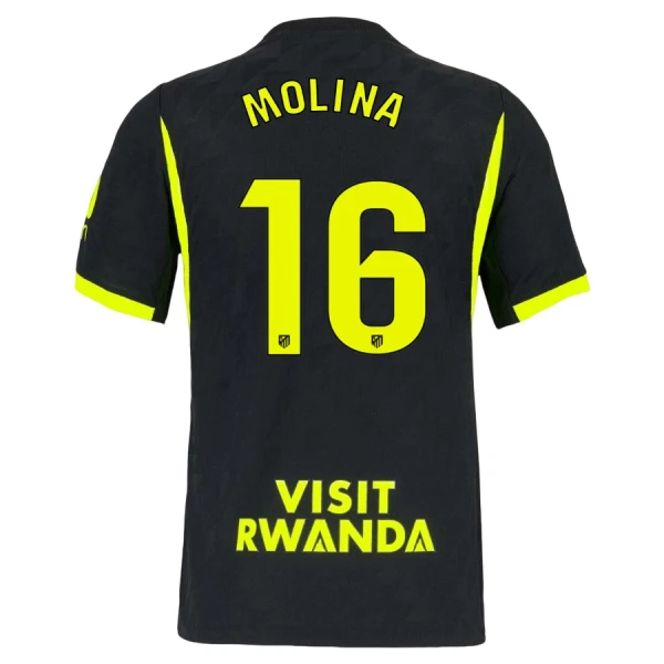 Camisola Atlético Madrid Molina 16 Homem Equipamento 2ª 2026-27