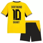 Camisola Borussia Dortmund Brandt 10 Criança Equipamento 1ª 2026-27