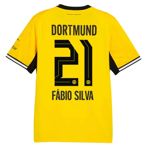 Camisola Borussia Dortmund Fabio Silva 21 Homem Equipamento 1ª 2026-27