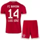 Camisola FC Bayern de Munique Luis Díaz 14 Criança Equipamento 1ª 2026-27 Camisola FC Bayern de Munique Luis Díaz 14 Criança Equipamento 1ª 2026-27