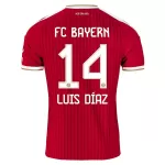 Camisola FC Bayern de Munique Luis Díaz 14 Homem Equipamento 1ª 2026-27