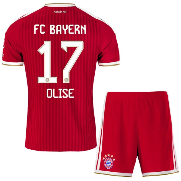 Camisola FC Bayern de Munique Olise 17 Criança Equipamento 1ª 2026-27 Camisola FC Bayern de Munique Olise 17 Criança Equipamento 1ª 2026-27
