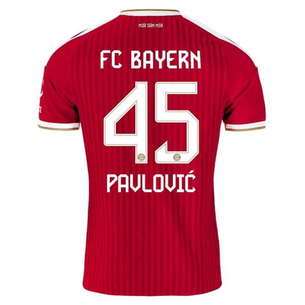 Camisola FC Bayern de Munique Pavlovic 45 Homem Equipamento 1ª 2026-27 Camisola FC Bayern de Munique Pavlovic 45 Homem Equipamento 1ª 2026-27