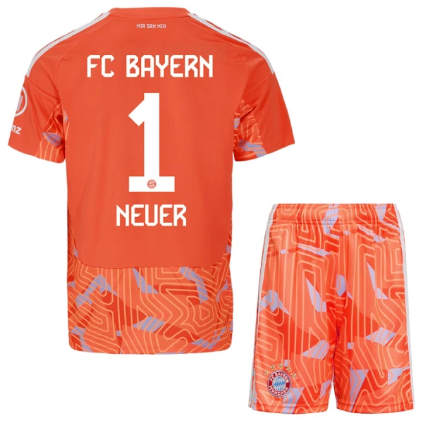 Camisola Guarda-Redes FC Bayern de Munique Neuer 1 Criança Equipamento 2ª 2026-27 Camisola Guarda-Redes FC Bayern de Munique Neuer 1 Criança Equipamento 2ª 2026-27