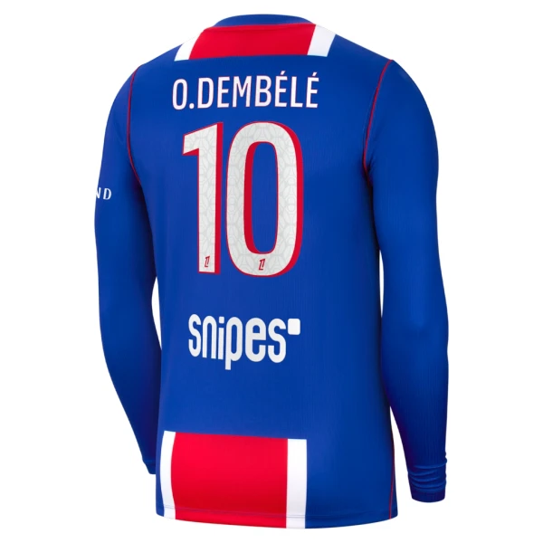 Camisola Manga Comprida Paris Saint-Germain O. Dembele 10 Homem Equipamento 1ª 2026-27