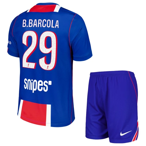 Camisola Paris Saint-Germain Bradley Barcola 29 Criança Equipamento 1ª 2026-27