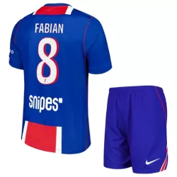 Camisola Paris Saint-Germain Fabian 8 Criança Equipamento 1ª 2026-27