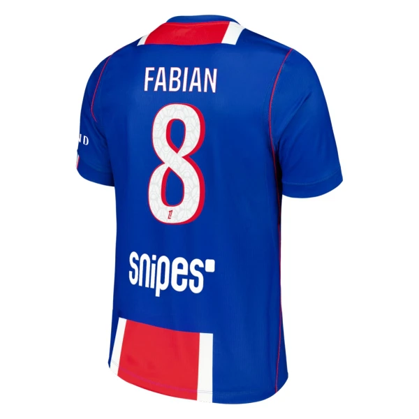 Camisola Paris Saint-Germain Fabian 8 Criança Equipamento 1ª 2026-27