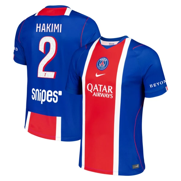 Camisola Paris Saint-Germain Hakimi 2 Homem Equipamento 1ª 2026-27 Camisola Paris Saint-Germain Hakimi 2 Homem Equipamento 1ª 2026-27