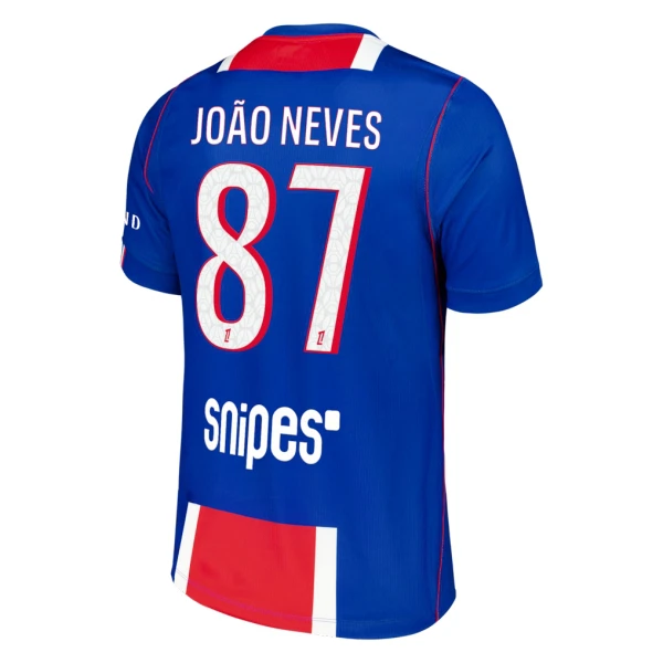 Camisola Paris Saint-Germain Joao Neves 87 Homem Equipamento 1ª 2026-27