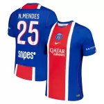 Camisola Paris Saint-Germain Nuno Mendes 25 Homem Equipamento 1ª 2026-27