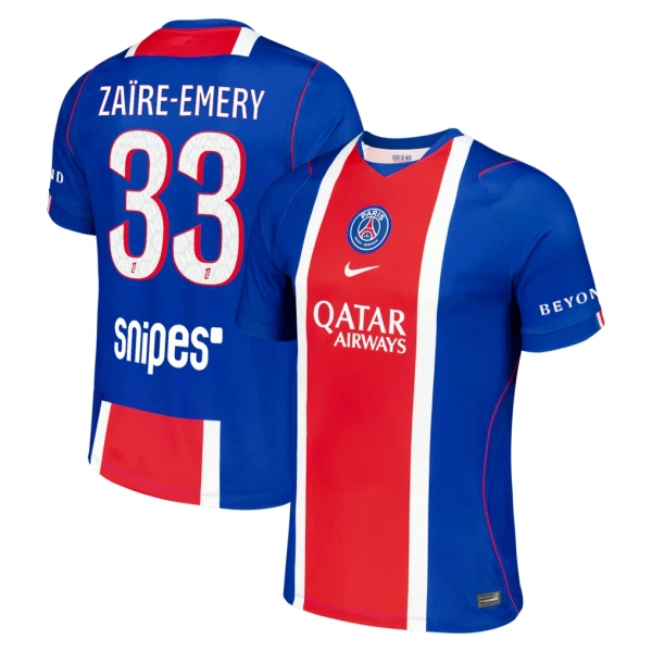 Camisola Paris Saint-Germain Zaire Emery 33 Homem Equipamento 1ª 2026-27