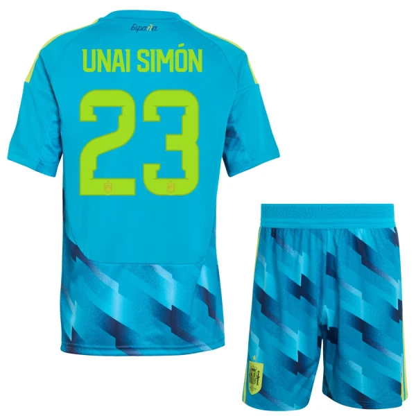 Camisola Guarda-Redes Espanha Unai Simon 23 Criança Mundial 2026 Camisola Guarda-Redes Espanha Unai Simon 23 Criança Mundial 2026