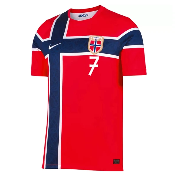 Camisola Noruega Sorloth 7 Homem Equipamento 1ª Mundial 2026