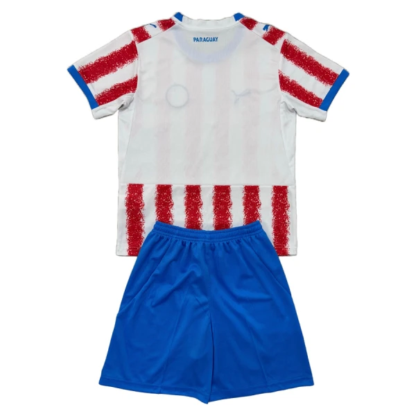 Camisola Paraguai Criança Equipamento 1ª Mundial 2026