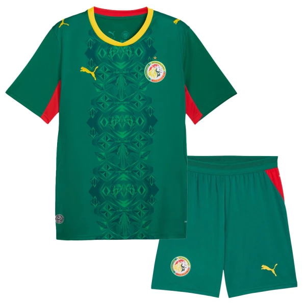 Camisola Senegal Criança Equipamento 2ª Mundial 2026 Camisola Senegal Criança Equipamento 2ª Mundial 2026