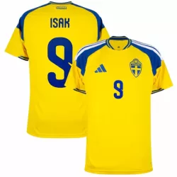 Camisola Suécia Isak 9 Homem Equipamento 1ª Mundial 2026