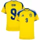 Camisola Suécia Isak 9 Homem Equipamento 1ª Mundial 2026 Camisola Suécia Isak 9 Homem Equipamento 1ª Mundial 2026