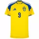 Camisola Suécia Isak 9 Homem Equipamento 1ª Mundial 2026