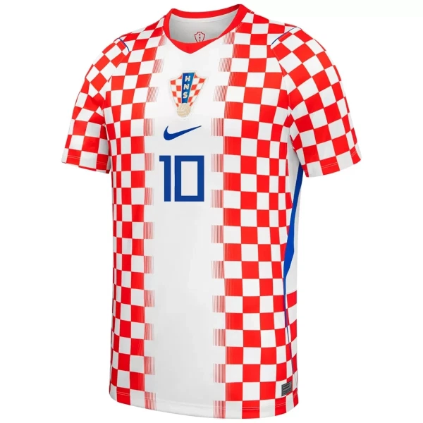 Camisola Croácia Modrić 10 Criança Equipamento 1ª Mundial 2026