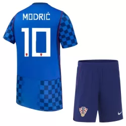 Camisola Croácia Modrić 10 Criança Equipamento 2ª Mundial 2026
