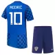 Camisola Croácia Modrić 10 Criança Equipamento 2ª Mundial 2026 Camisola Croácia Modrić 10 Criança Equipamento 2ª Mundial 2026