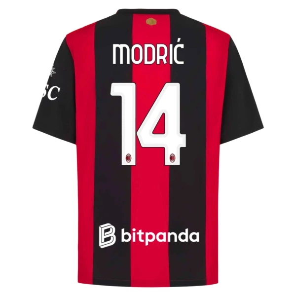 Camisola AC Milan Modrić 14 Homem Equipamento 1ª 2026-27
