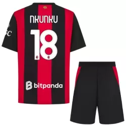 Camisola AC Milan Nkunku 18 Criança Equipamento 1ª 2026-27