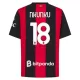 Camisola AC Milan Nkunku 18 Homem Equipamento 1ª 2026-27