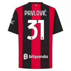 Camisola AC Milan Pavlovic 31 Homem Equipamento 1ª 2026-27