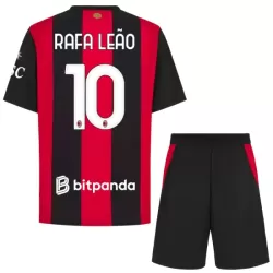 Camisola AC Milan Rafael Leao 10 Criança Equipamento 1ª 2026-27