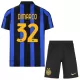Camisola Inter Milan Dimarco 32 Criança Equipamento 1ª 2026-27 Camisola Inter Milan Dimarco 32 Criança Equipamento 1ª 2026-27