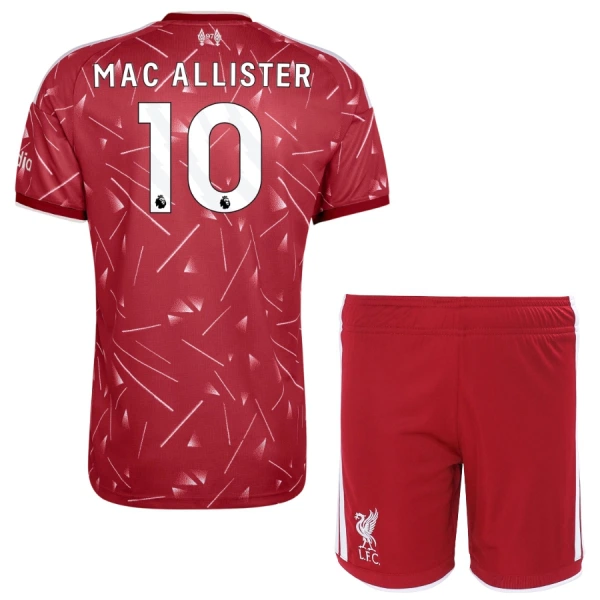 Camisola Liverpool Mac Allister 10 Criança Equipamento 1ª 2026-27 Camisola Liverpool Mac Allister 10 Criança Equipamento 1ª 2026-27