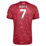 Camisola Liverpool Wirtz 7 Homem Equipamento 1ª 2026-27