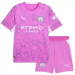 Camisola Guarda-Redes Manchester City Criança Equipamento 2ª 2026-27 Rosa